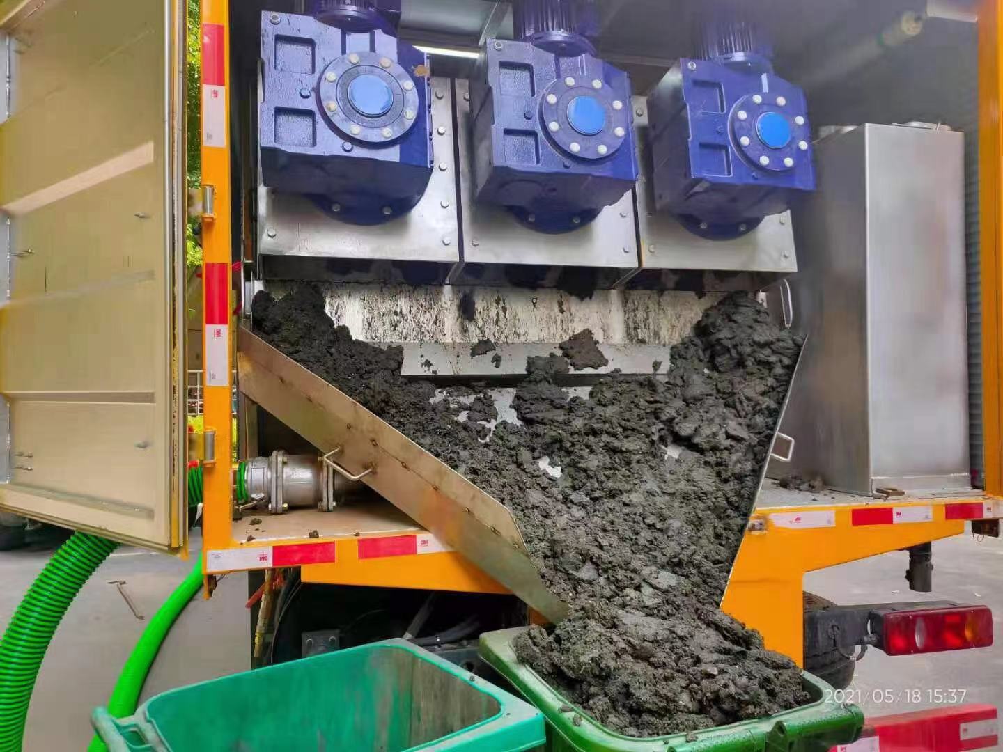 安溪化粪池清掏城市维护站-泥浆净化干湿分离处理